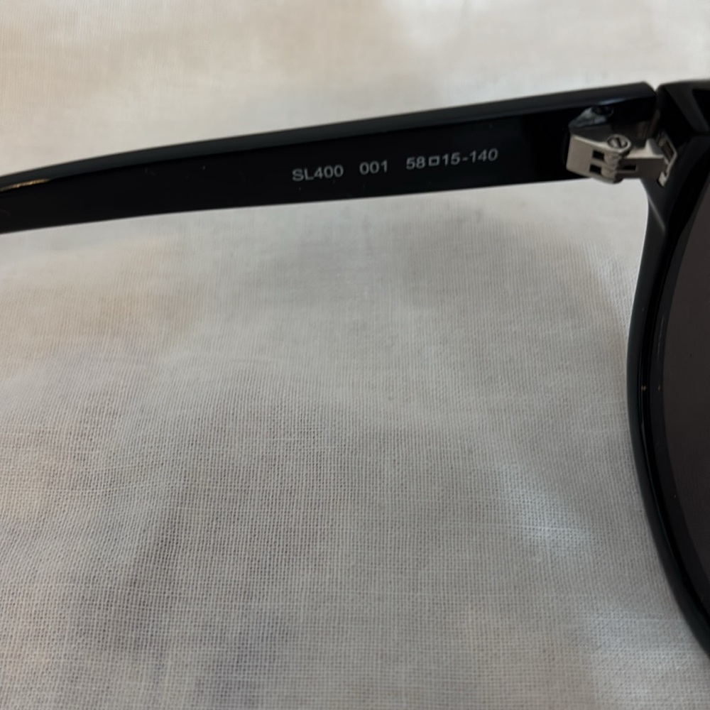 SAINT LAURENT (YSL) ROUND-FRAME ACETATE SUNGLASSES SL400-001 - Picture 6 of 9